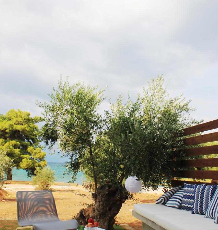 Meli Seaside Villas Chrani Exterior foto