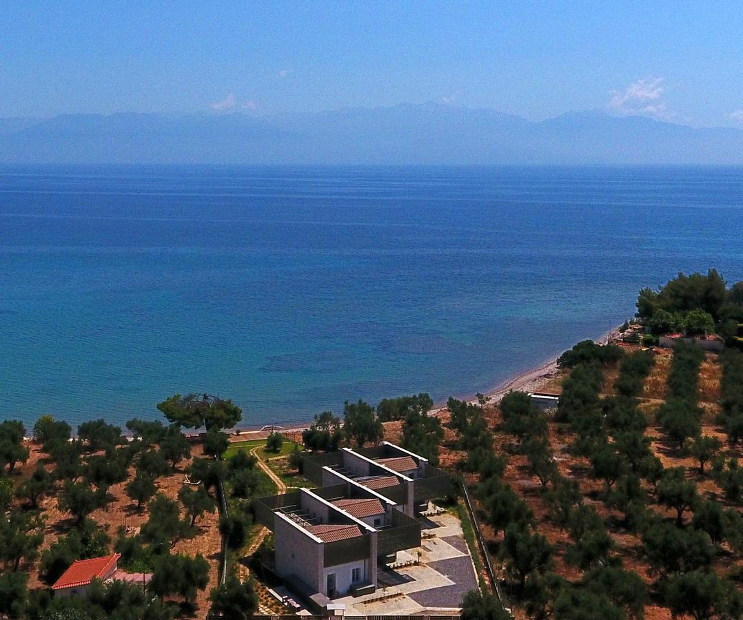 Meli Seaside Villas Chrani Exterior foto